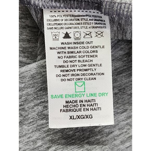 NFL Team Apparel Seattle Seahawks Football Graphic Tee Size XL Gray Crew Neck - Picture 5 of 10